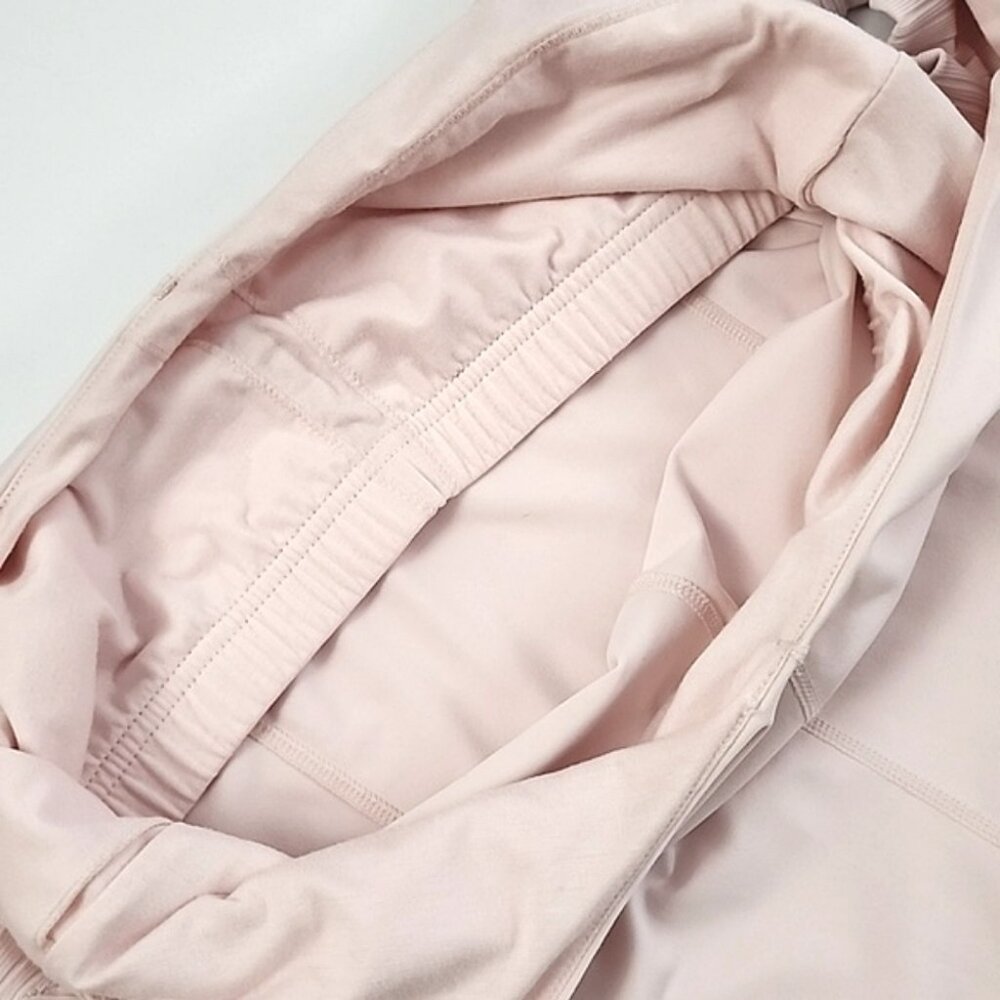 Lululemon Women's Light Pink Bodysuit Scooped Neckline Capped Sleeves Size Small - Picture 8 of 14